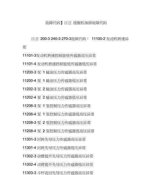 解读日立中央空调故障代码01的原因及处理方法（日立中央空调故障代码01——您的解决方案）  第1张