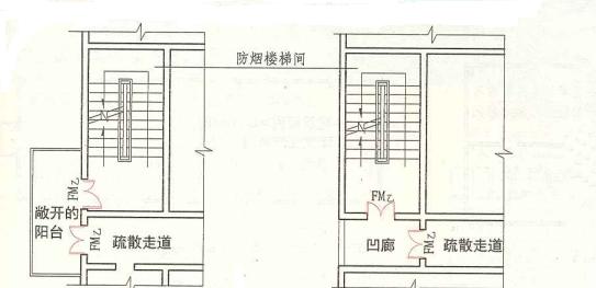 选择合适的门来防烟楼梯间的烟气侵入（如何选择防烟楼梯间的门）  第1张